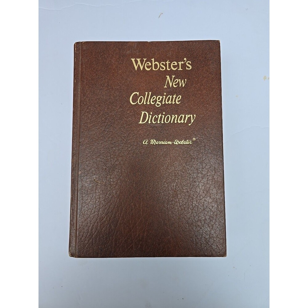 Vintage Webster's New Collegiate Dictionary Hardcover Merriam-Webster Reading Co